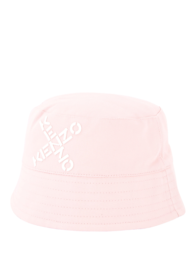 Shop Kenzo Cappello Per Bambini In Rosa