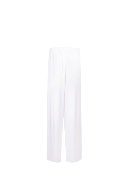 Shop Giorgio Armani Silk Dress In White