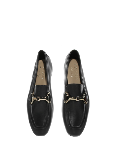 Shop Doucal's Leather Moccasin With Horsebit Detail In Nero