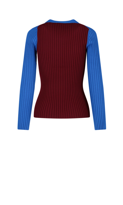 Shop Tory Burch Sweater In Blue