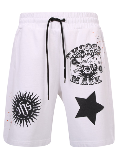 Shop Ihs Mask Shorts In White
