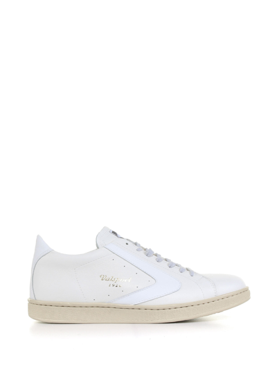 Shop Valsport Tournament Sneaker With Side Logo In Bianco Bianco