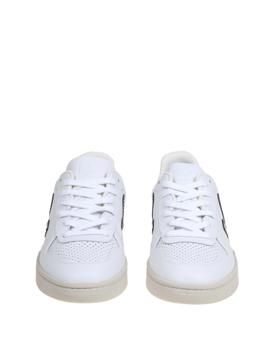 Shop Veja Sneakers In White Leather