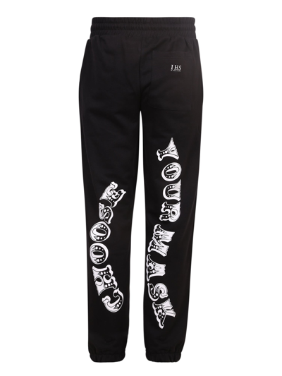 Shop Ihs Graphic-print Jogger Pants In Black