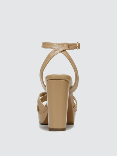 Shop Naturalizer Mallory Strappy Dress Sandals In Birchwood