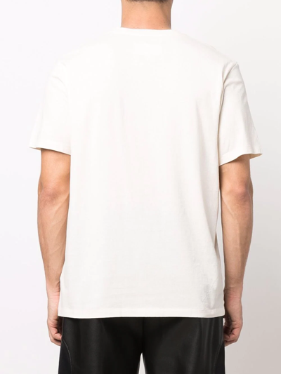 Shop Maison Margiela Three-pack Cotton T-shirt In Weiss