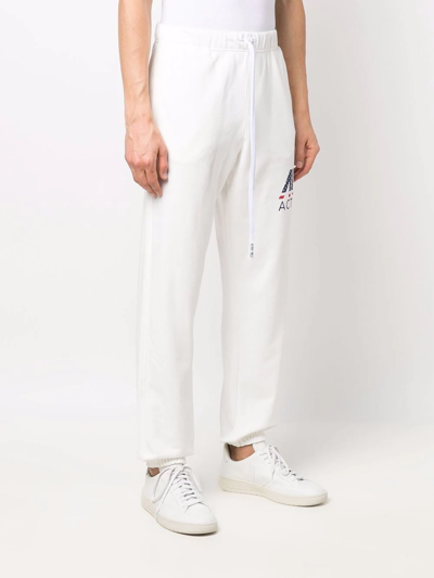 Autry Logo Drawstring Tracksuit Bottoms In Weiss