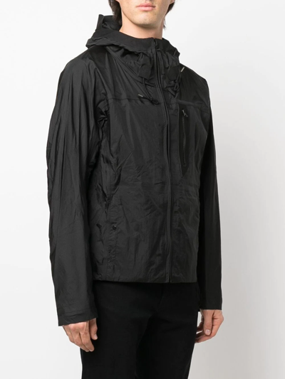 Ten C Wind Combo Bonded Shirt Jacket In Black | ModeSens