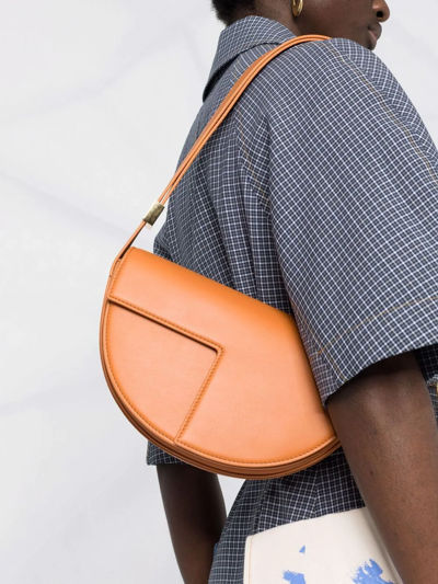 Shop Patou Le  Shoulder Bag In Orange