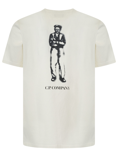 Shop C.p. Company T-shirt <br> In White
