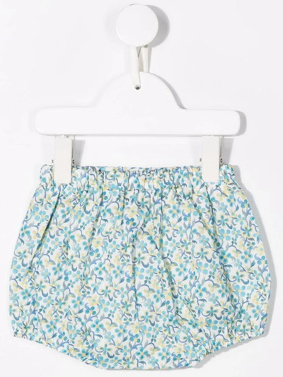 Shop Siola Floral-print Cotton Bloomers In White