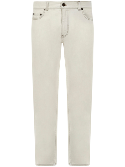 Shop Saint Laurent Jeans Grey