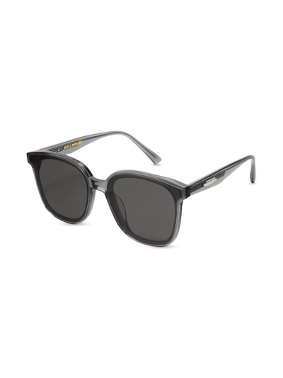 Shop Gentle Monster Jackie G3 Oversized Sunglasses In Grey