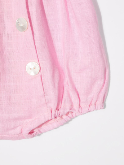 Shop Siola Cotton Buttoned Bloomers In Pink