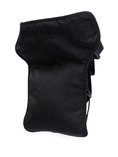 Shop Helmut Lang Foldover-pocket Belt Bag In Black