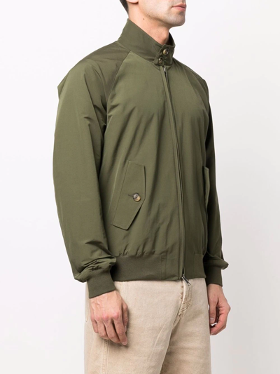 Baracuta G9 Harrington Jacket In Green
