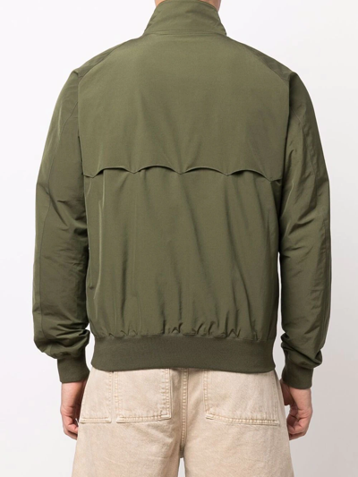 Baracuta G9 Harrington Jacket In Green