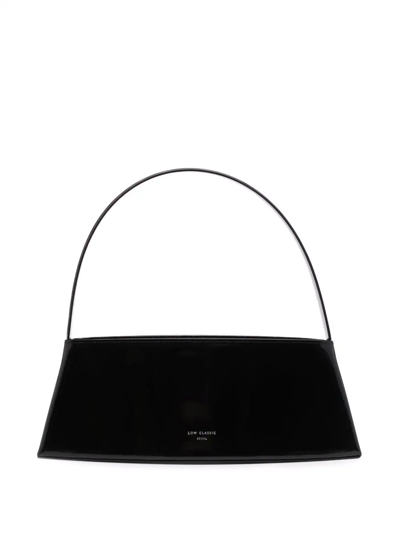 Shop Low Classic New Curve Shoulder Bag In Black