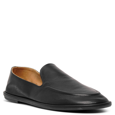 Shop The Row Canal Black Leather Loafers