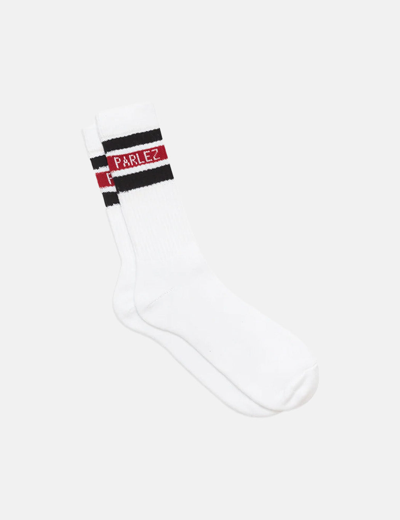 Shop Parlez Block Socks In White