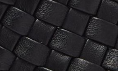 Shop Bottega Veneta Woven Leather Mule In Black