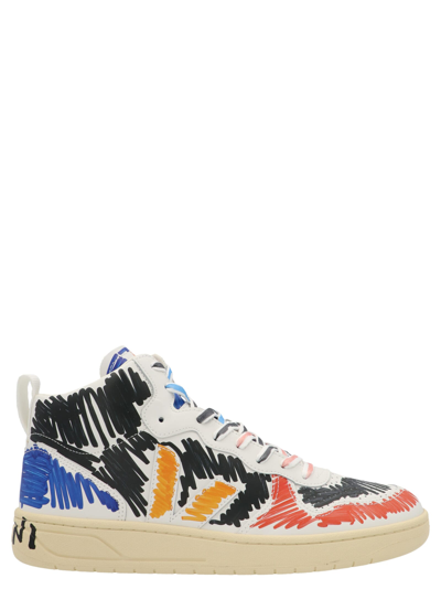 Shop Marni V-15 Shoes In Multicolor