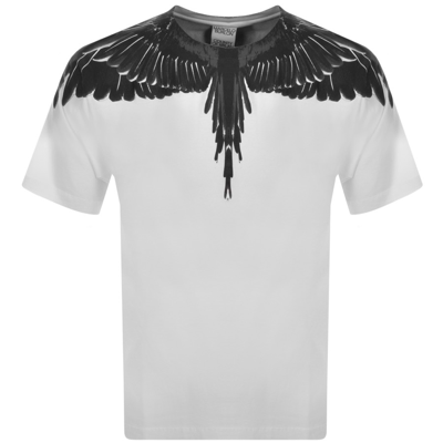 Shop Marcelo Burlon County Of Milan Marcelo Burlon Icon Wings T Shirt White
