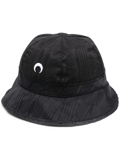 Shop Marine Serre Drawstring Bucket Hat In Black
