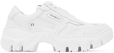 Shop Rombaut White Boccaccio Ii Low-top Sneakers