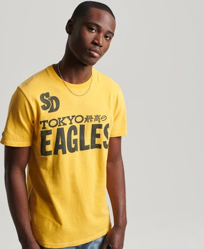 Superdry Men's Limited Edition Vintage 04 Rework Classic T-shirt Yellow /  New Yellow - Size: S | ModeSens