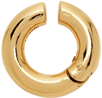Shop Emanuele Bicocchi Gold Polished Ear Cuff