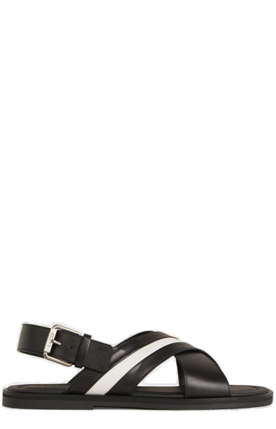 Shop Bally Jameel Slingback Open Toe Sandals In Black