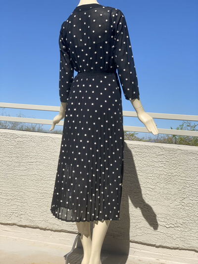 Maje embroidered hotsell daisy dress