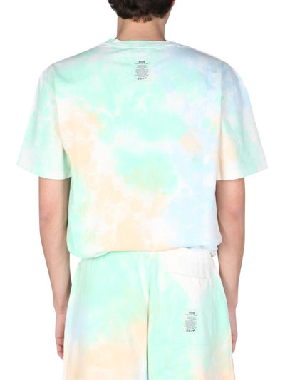 Shop Msgm "fantastic Green" T-shirt In Multicolour