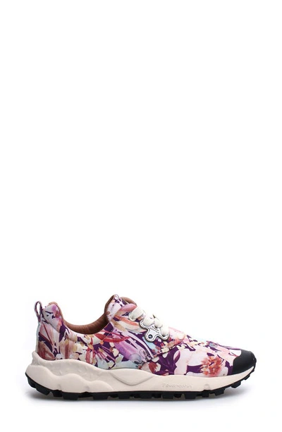 Shop Flower Mountain Pampas Sneaker In Flower Print Violet