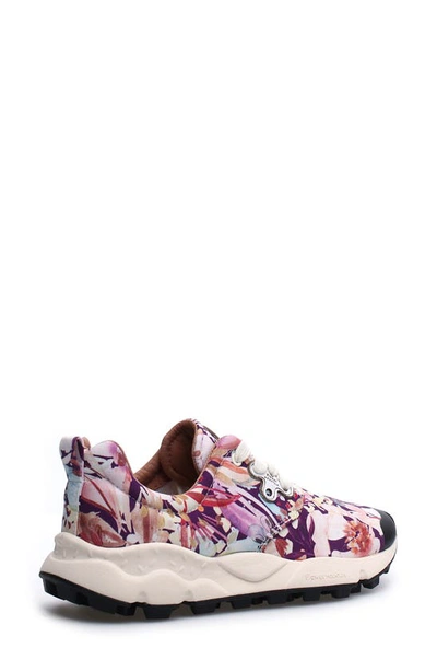 Shop Flower Mountain Pampas Sneaker In Flower Print Violet