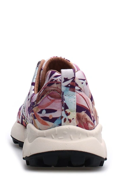Shop Flower Mountain Pampas Sneaker In Flower Print Violet