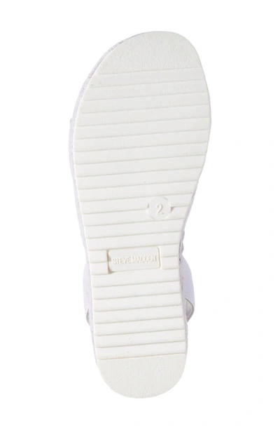 Shop Steve Madden Kids' Jkimmie Platform Sandal In Lilac