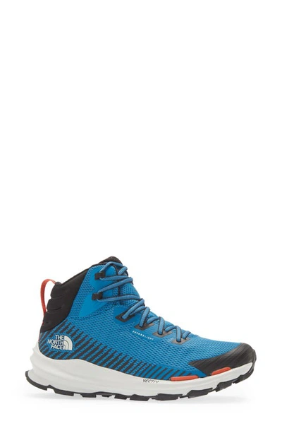 Shop The North Face Vectiv Fastpack Futurelight™ Waterproof Mid Hiking Boot In Banff Blue/ Black