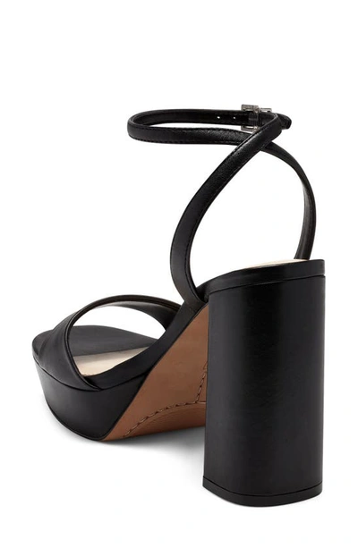 Shop Vince Camuto Pendry Ankle Strap Platform Sandal In Black
