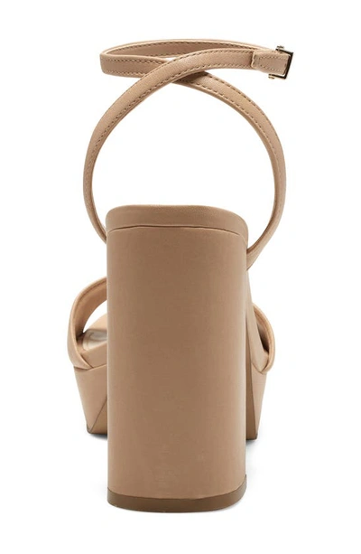 Vince Camuto Pendry Ankle Strap Platform Sandal In Sandstone