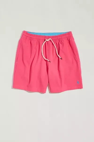 Shop Polo Ralph Lauren Traveler Swim Short In Pink