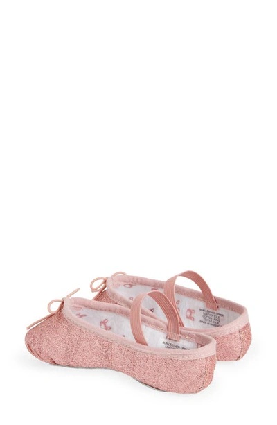 Shop Bloch Kids' Glitterdust Ballet Dance Shoe In Rose