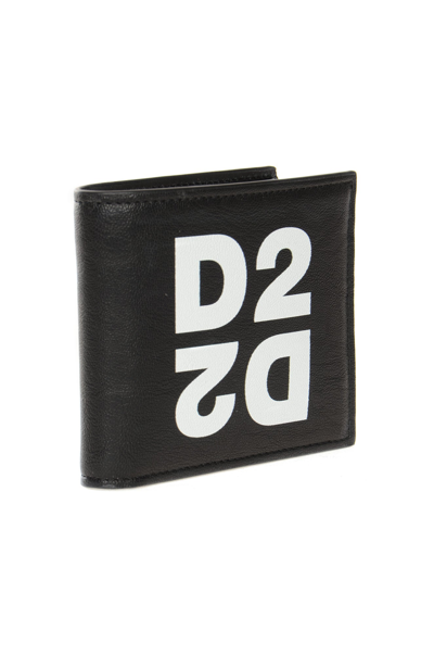 Shop Dsquared2 Wallets Black