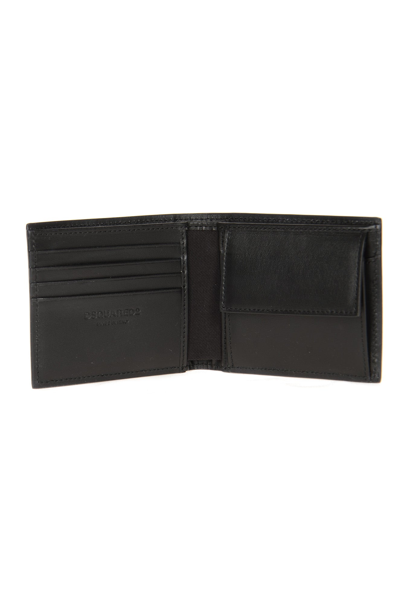 Shop Dsquared2 Wallets Black