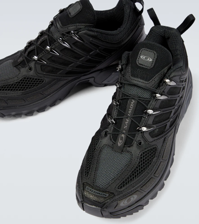 Shop Salomon Acs Pro Advanced Sneaker In Black/black/black