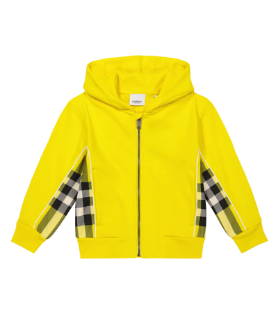 Burberry Kids' Baby's & Little Boy's Graham Zip-up Sweatshirt In Acid Yellow  | ModeSens
