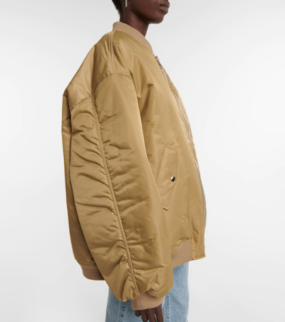 Shop The Frankie Shop Astra Technical Bomber Jacket In Olive