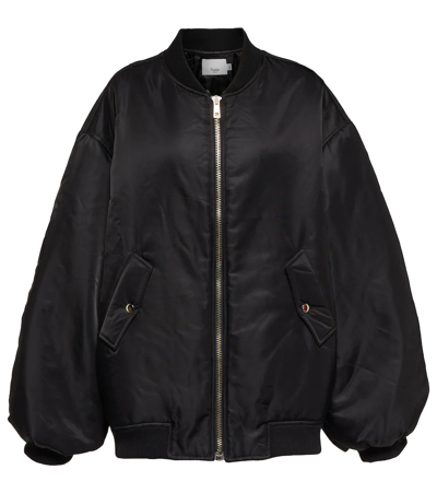 Shop The Frankie Shop Astra Technical Bomber Jacket In Black