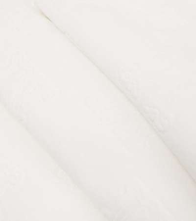 Max Mara Cotton Towel In White